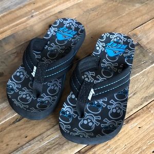 Reef ahi flip flop sandals size 7/8